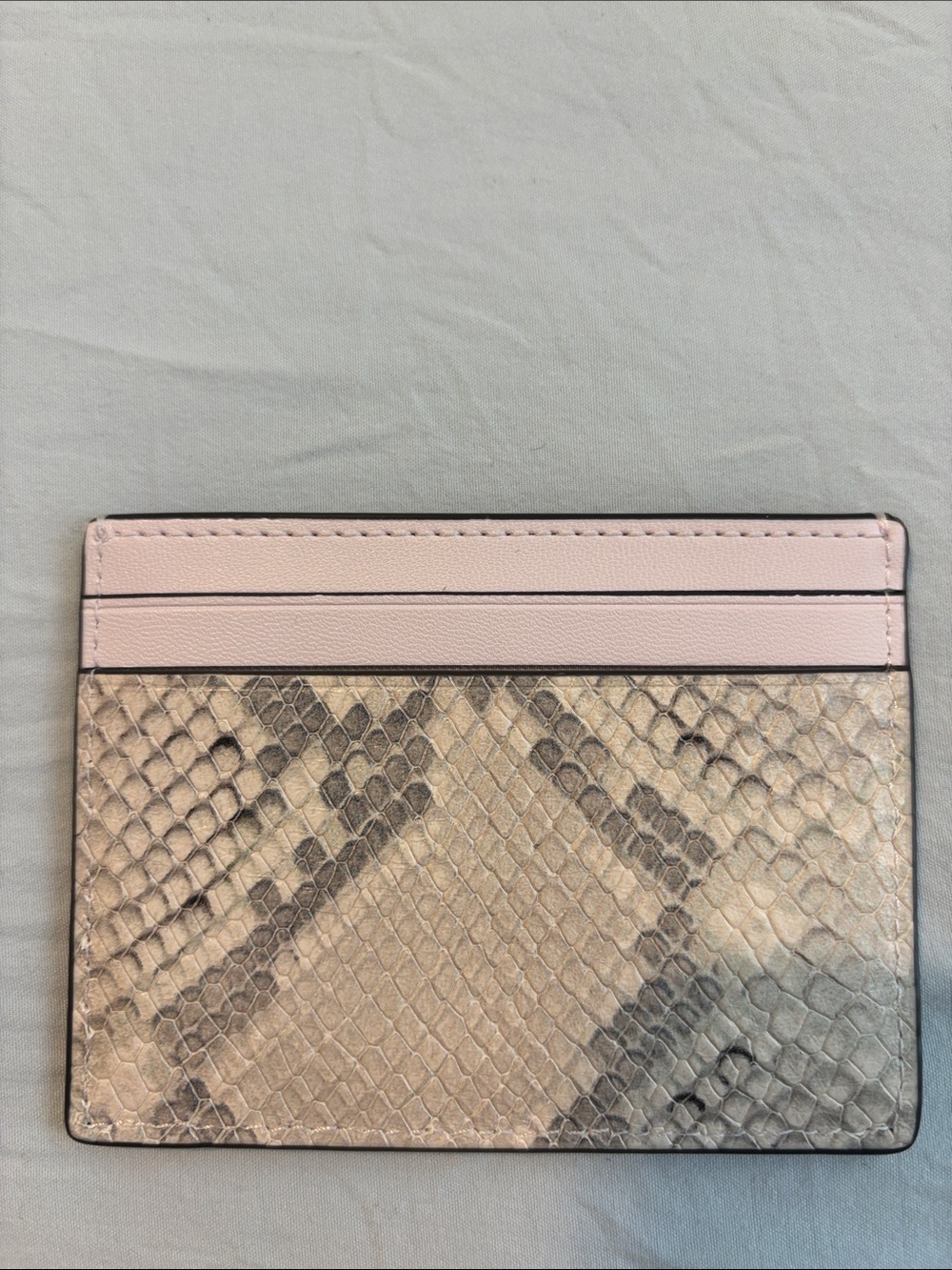 kate spade Pink & Snake-Print Card Case - Picture 2 of 5